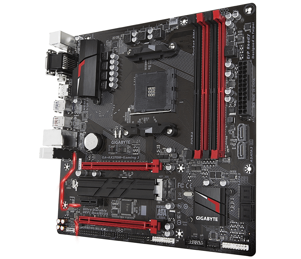 Gigabyte GA-AX370M-Gaming 3 - Motherboard Specifications On